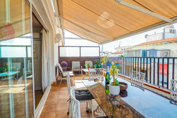 #34259 - Sea and Sand Penthouse | Lomavuokraus | Hello Homes Sitges