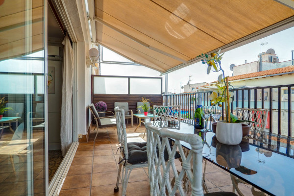 #34260 - Sea and Sand Penthouse | Lomavuokraus | Hello Homes Sitges