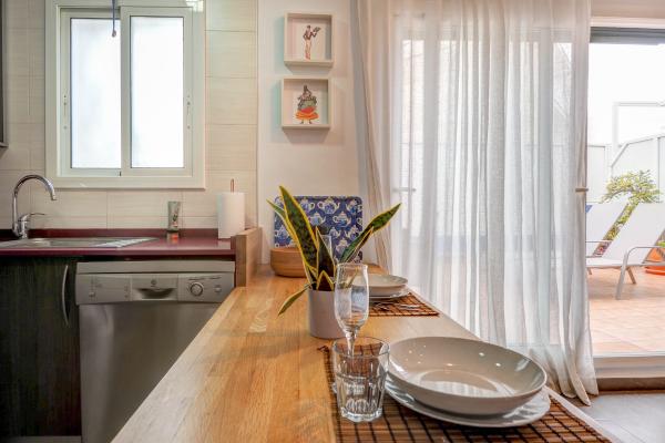 #53544 - Central Terrace | Ferieudlejning | Hello Homes Sitges