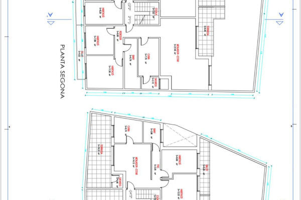 #Apartamento - 3 Habitaciones 2 Baños 141 m2 | Sitges Centre, Sitges plan