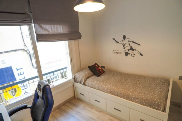 bedroom - ¡Coqueto piso en pleno centro de Sitges!