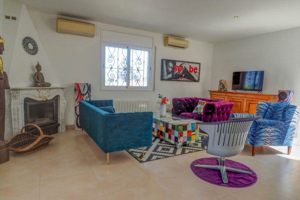 #Maisons & Villas - 5 Chambres 3 Salle de bain 304 m2 | Can Pere de la Plana, Sant Pere de Ribes living