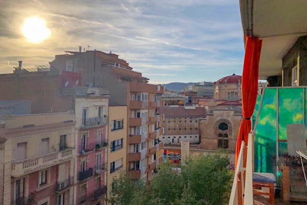 #Apartment - 4 Rooms 2 Bathrooms 107 m2 | Eixample, Barcelona Terraza
